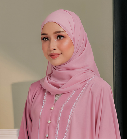 Plain Shawl In Pink Plain Shawl In Pink