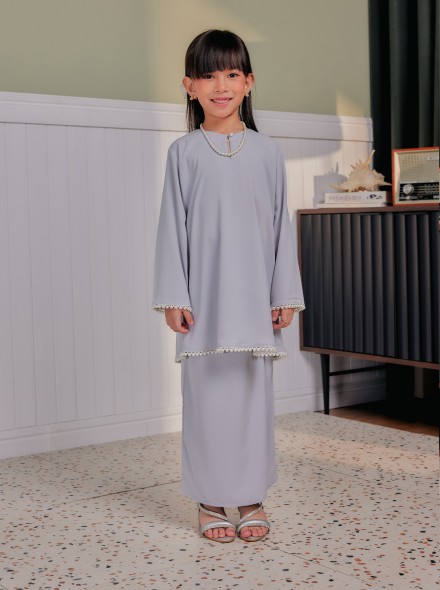 Dara Kids In Soft Grey Dara Kids In Soft Grey