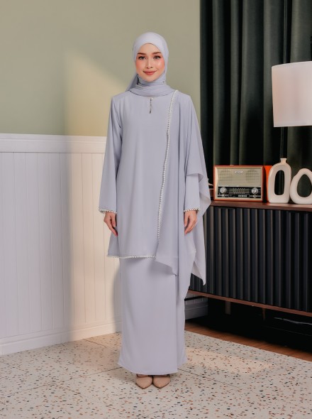 Dara Set In Soft Grey Dara Set In Soft Grey