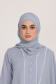 Dinda Plain Shawl in Dusty Blue