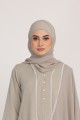 Dinda Plain Shawl in Khaki