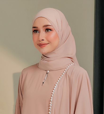 Plain Shawl In Light Tan Plain Shawl In Light Tan