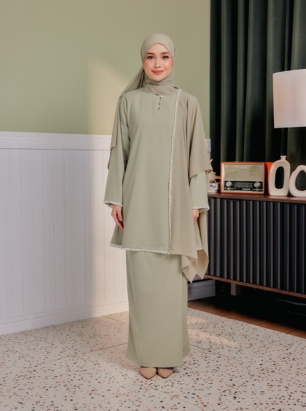 Dara Set In Dusty Green Dara Set In Dusty Green