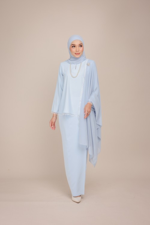 Dinda New Blue With Selendang