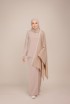 Dinda New Soft Brown With Selendang
