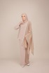 Dinda New Soft Brown With Selendang