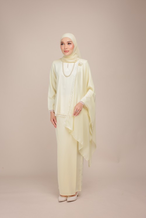 Dinda New Yellow With Selendang