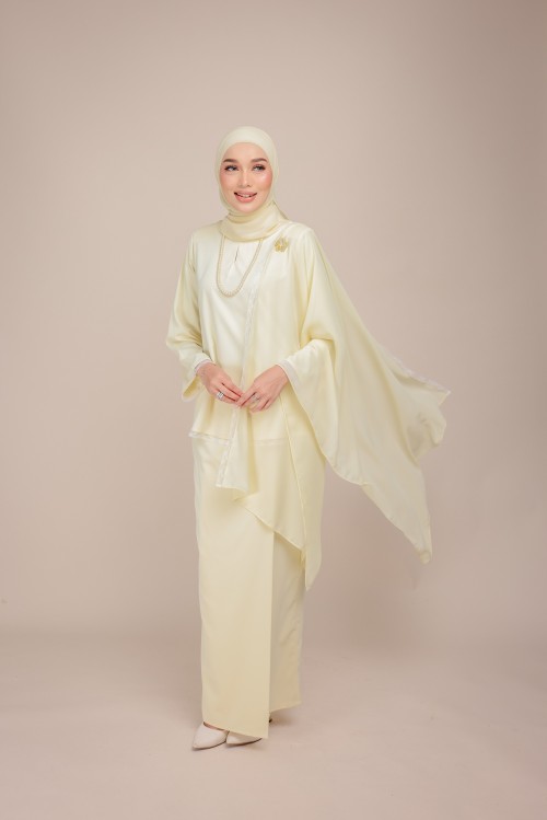 Dinda New Yellow With Selendang