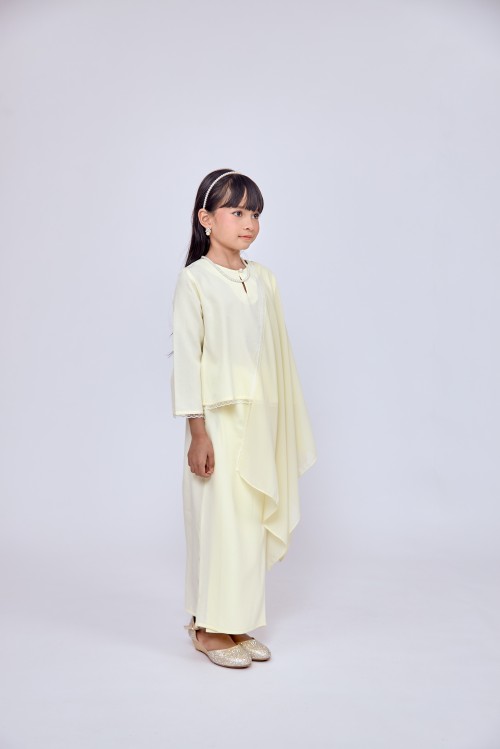 Dinda Set Kids in Soft Yellow