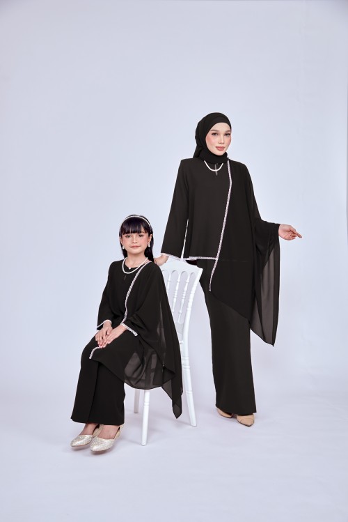 Dinda Set Kids in Black