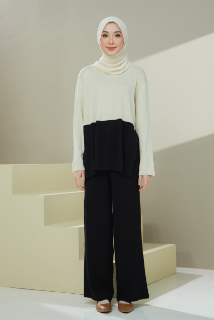 Stella in Cream Black