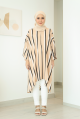 Nia Midi Caftan in Light Brown