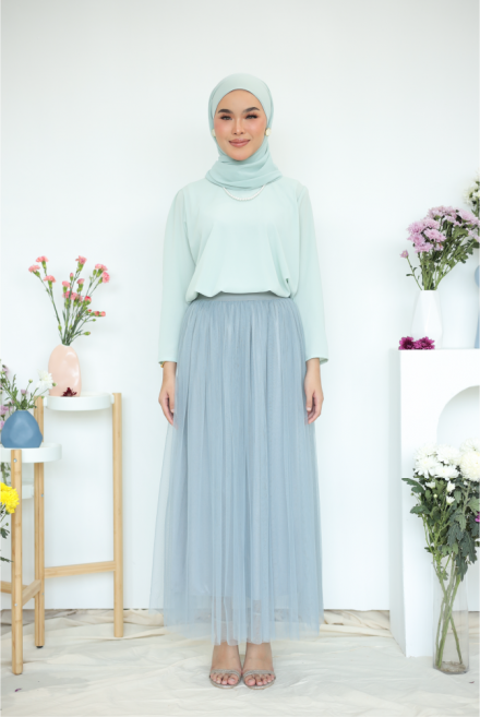 Kate in Mint Grey