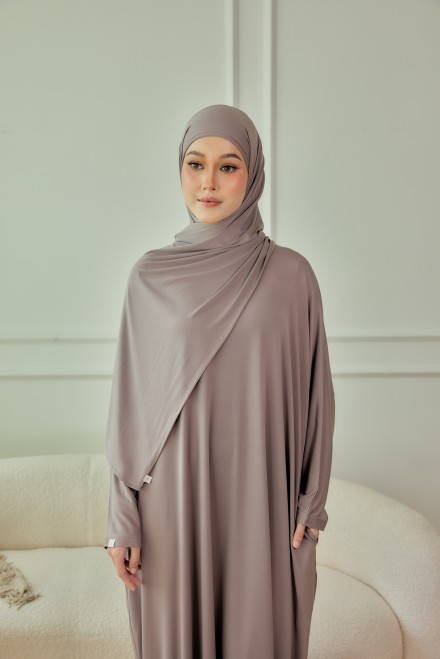 Noa Shawl In Natural Stone Noa Shawl In Natural Stone