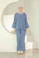 Rhea in Blue Cream