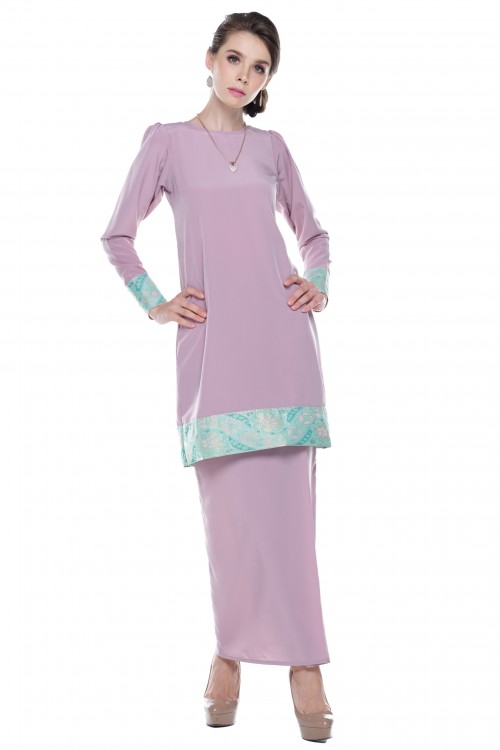 Safya Songket in Dusty Pink