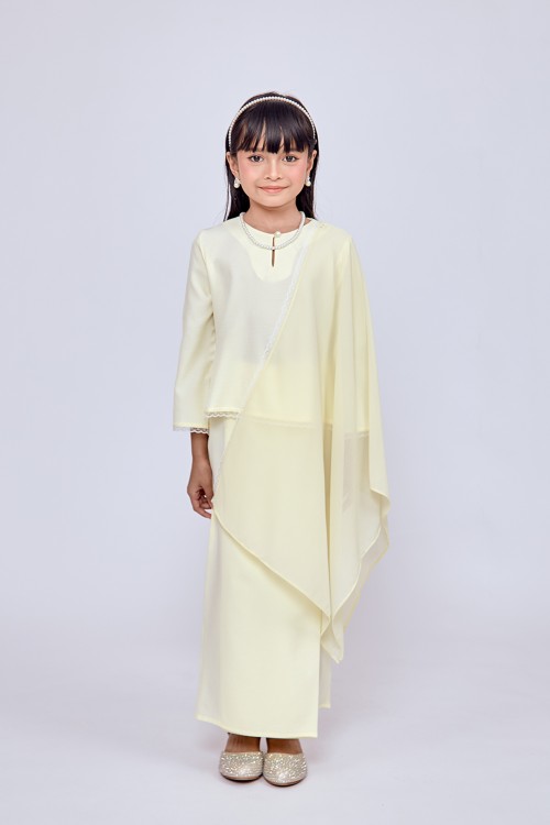 Dinda Set Kids in Soft Yellow