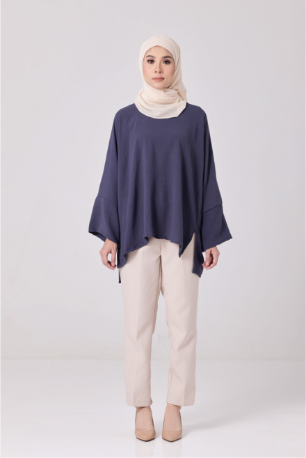Melly Top in Ash Grey
