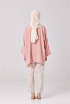 Melly Top in Coral Pink