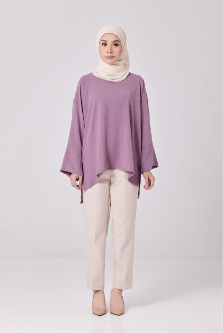 Melly Top in Medium Purple