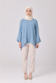 Melly Top in Teal Blue