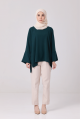 Melly Top in Emerald Green