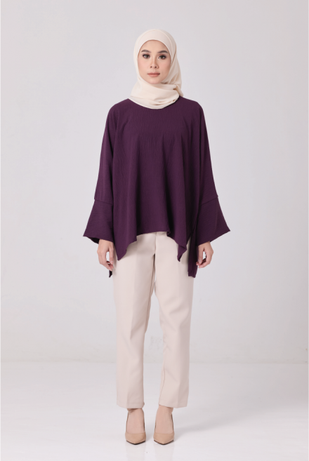 Melly Top in Plum