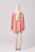 Melly Top in Salmon Pink